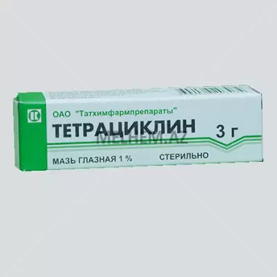 TETRASİKİLİN (göz üçün)